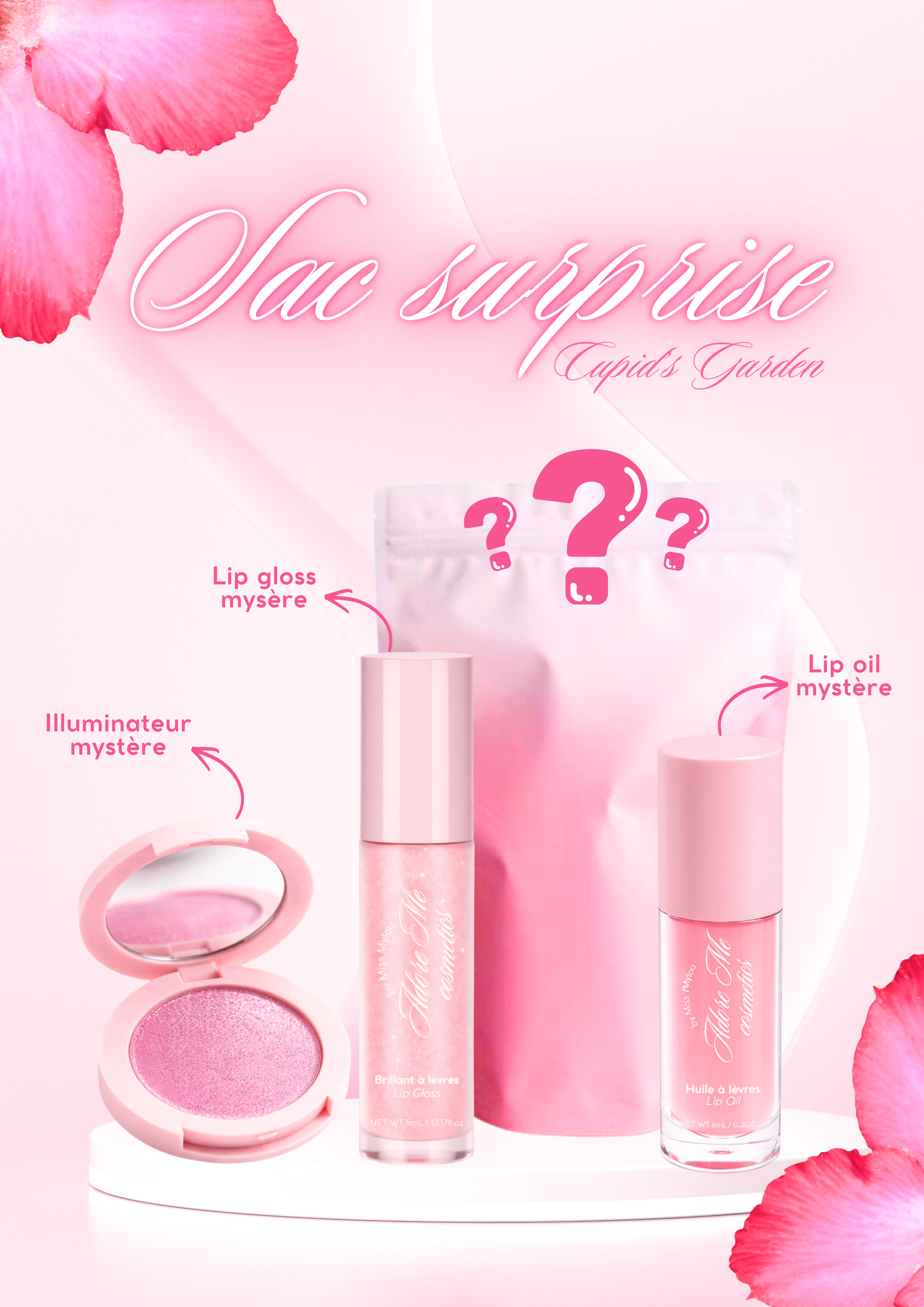 Sac surprise Cupid's Garden