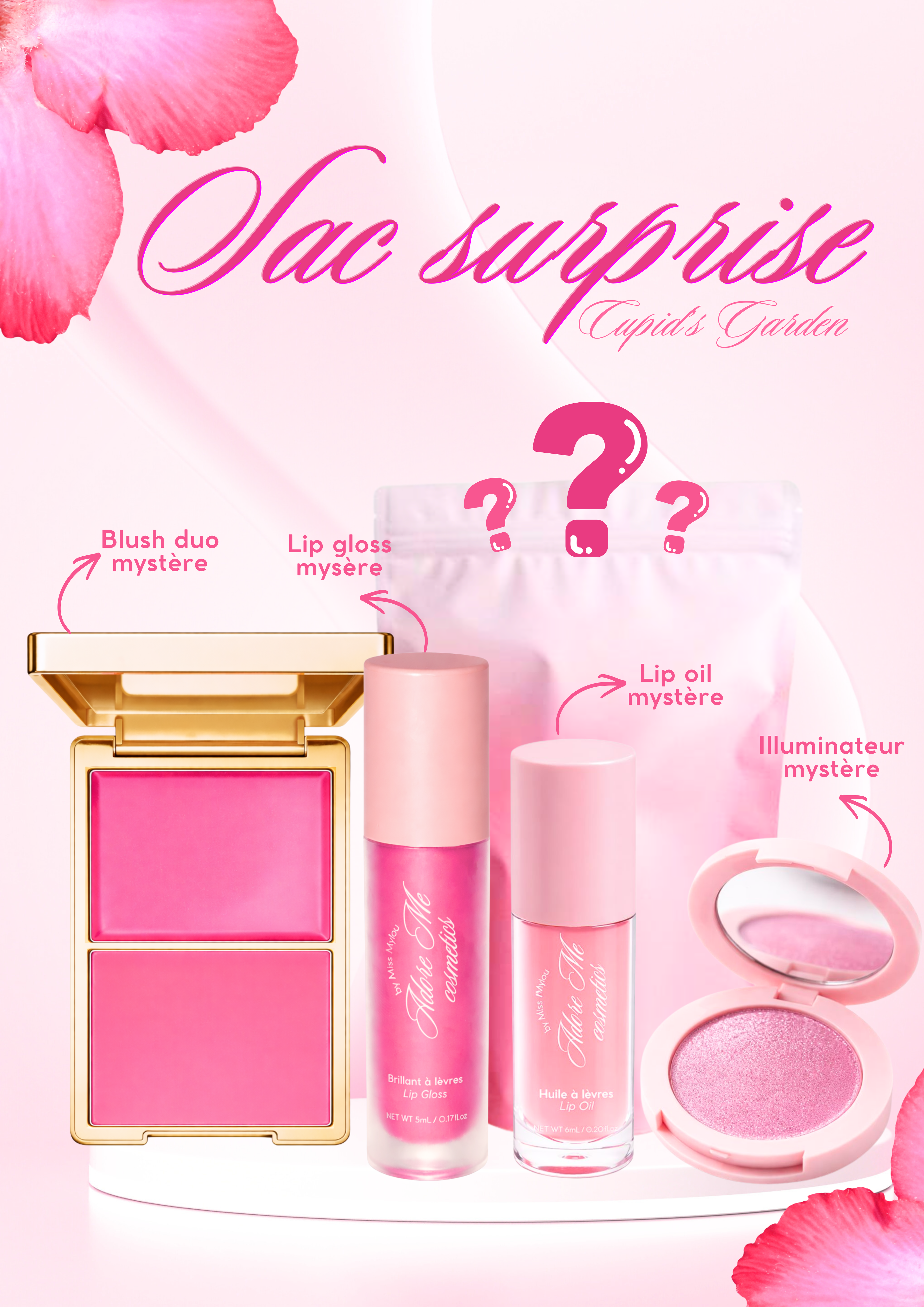 Sac surprise Cupid's Garden